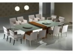 Conjunto Mesa de Jantar Simone Cecilia com 12 Poltronas 3.00 x 1.48 Retangular